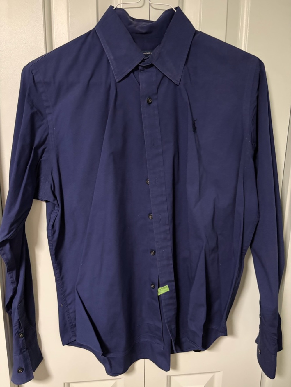 Women's Navy Blue Dress Shirt - Ralph Lauren